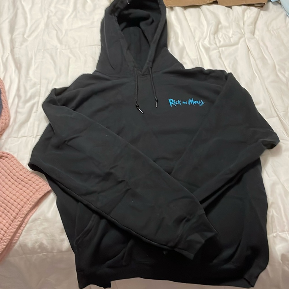 Rick and Morty Black Hoodie